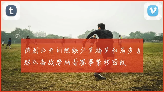 热刺公开训练缺少罗梅罗和乌多吉球队备战摩纳哥赛事紧锣密鼓